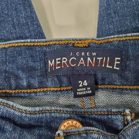 NWOT J. Crew High Rise Indigo Wash Skinny Jeans (24) - Picture 9 of 11